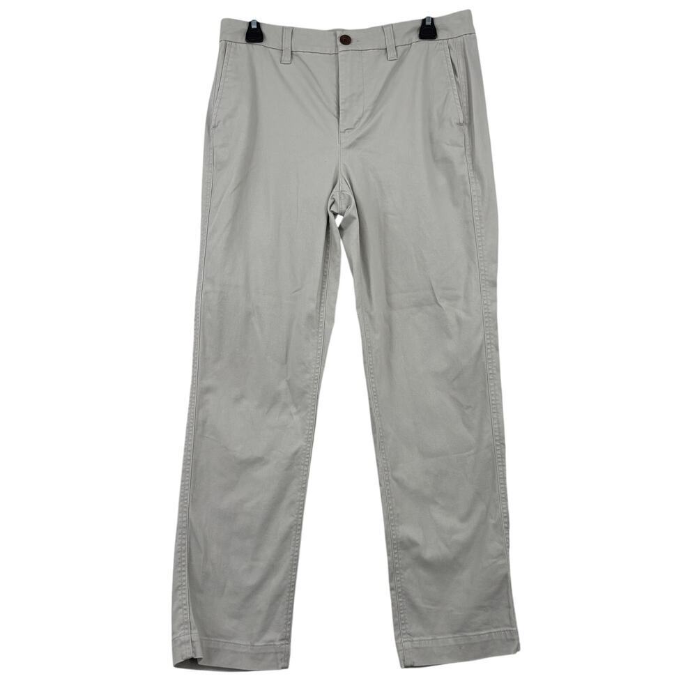 J. Crew High Rise Girlfriend Chino Pants Womens Size 8 Light Beige Stretch